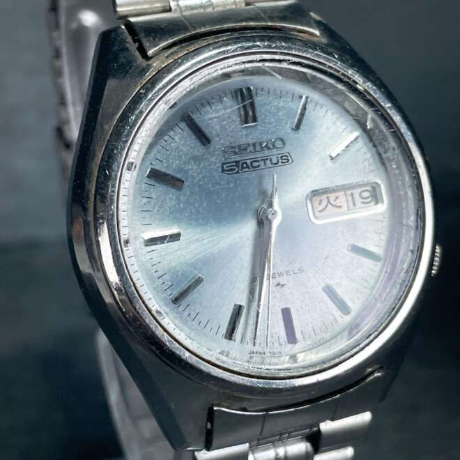 Seiko 7019-7060 Actus 5 Blue Dial Automatic
