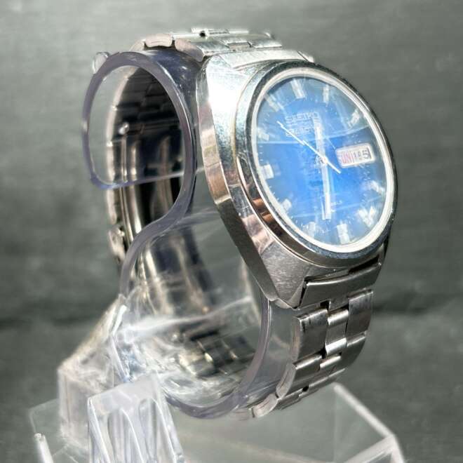 Seiko 7019-7350 Actus 5 Blue Dial Automatic